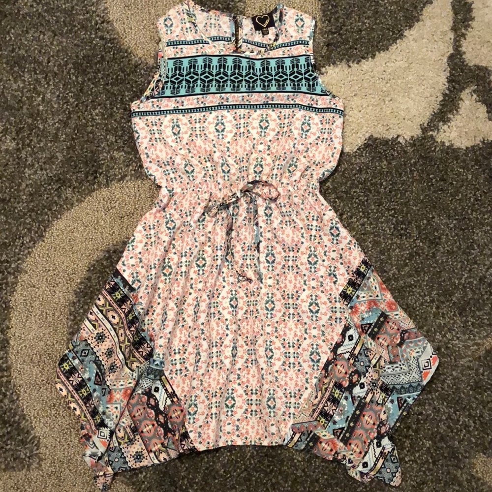 Aztec Pattern Dress - Girls